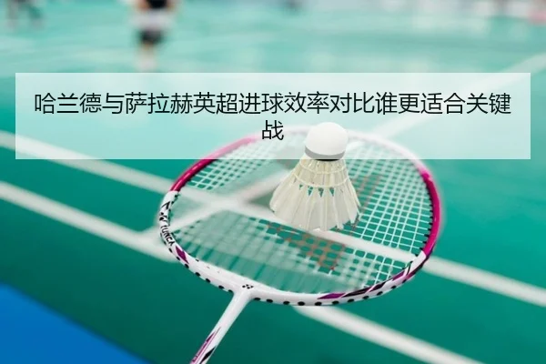 哈兰德与萨拉赫英超进球效率对比谁更适合关键战